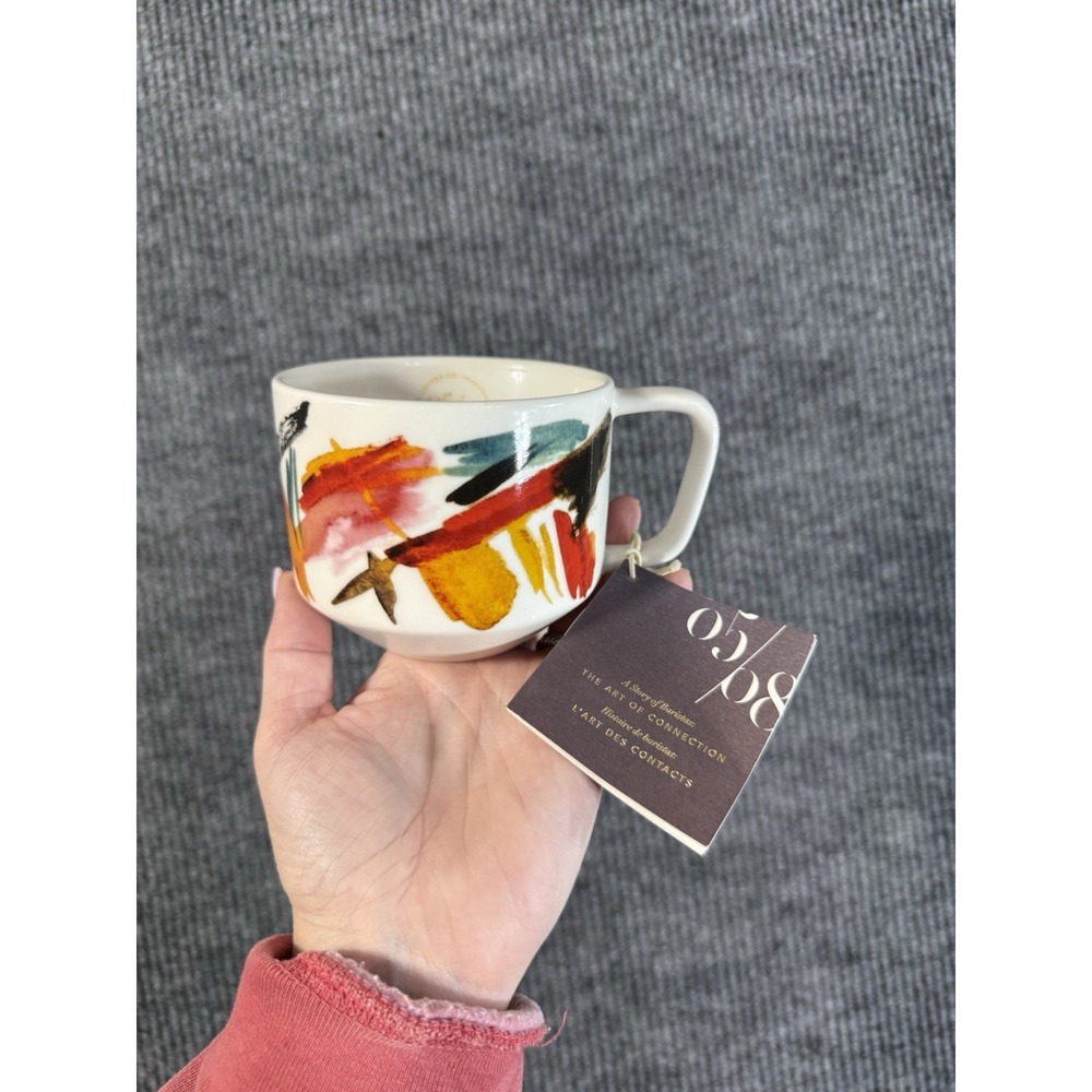 Starbucks 2015 Art of Connection Abstract Art Mug 12 oz